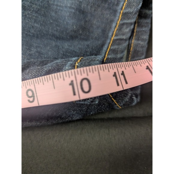 Levis‎ Shorts Mens 40 Blue 541 Dark Wash High Rise Long Inseam Work Summer Denim - Picture 10 of 12